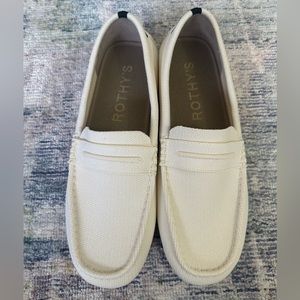 Rothy's Driver in Crema, Size 9